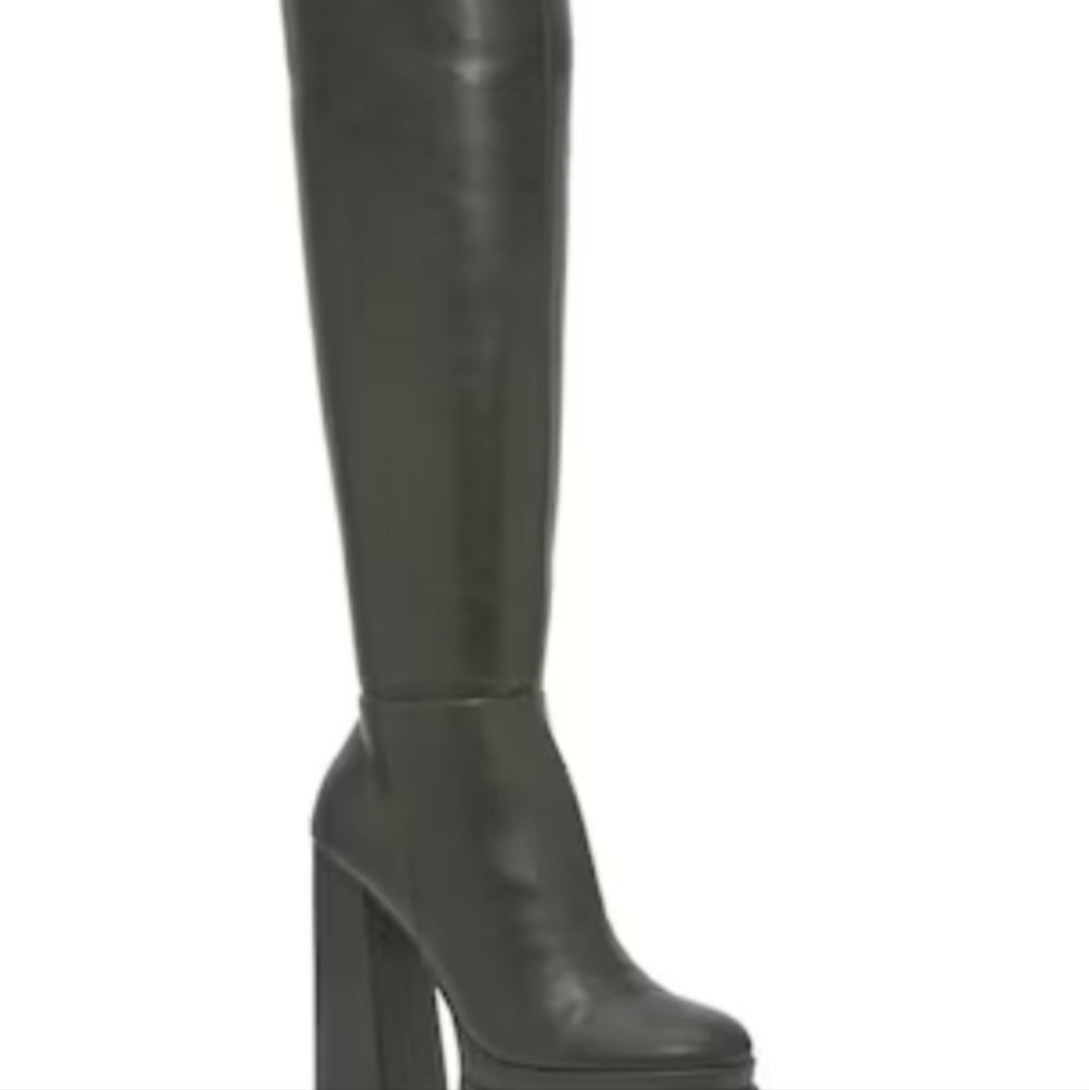 Leather Knee High Boots - Picture 6 of 6